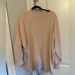 Acne Light Beige Knit Top
